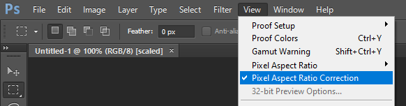 How to turn off [Scaled] images in photoshop - Adobe Community - 6008082