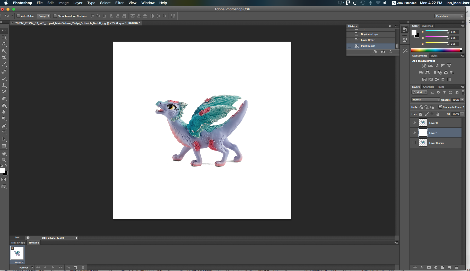 There is no 'Create Frame Animation' dropdown in m... - Adobe Community ...