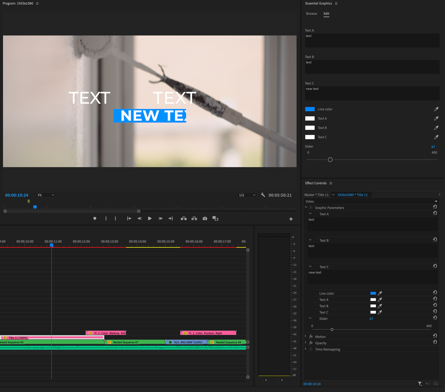 adobe premiere pro can't edit text