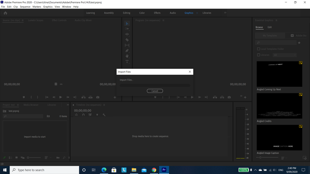 Premiere Pro says "Missing Dolby Audio Recorder", Adobe Community