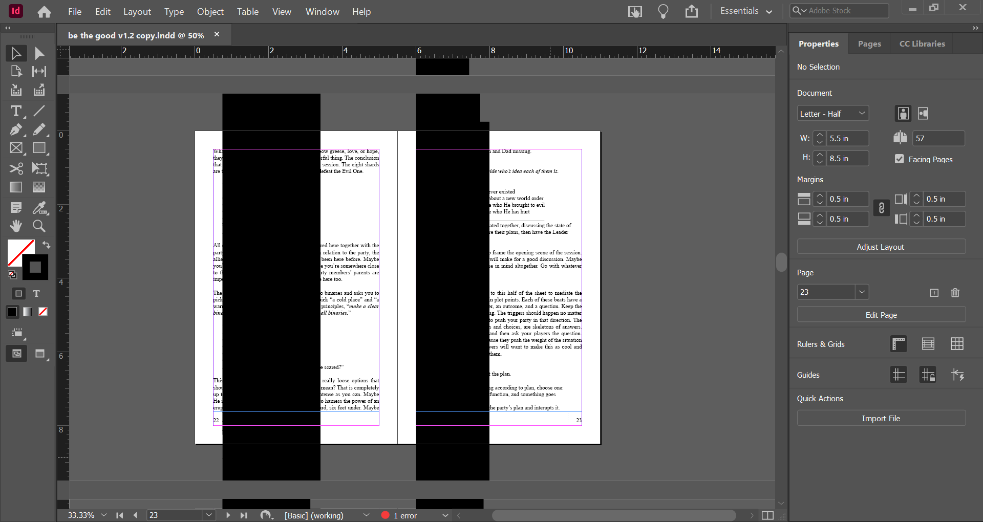 Solved: Black boxes appear over my text boxes - Adobe Community - 11429355 image.