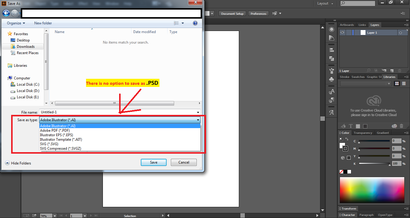 Solved: There Is No Option To Save As In PSD Format In Ado... - Adobe ...