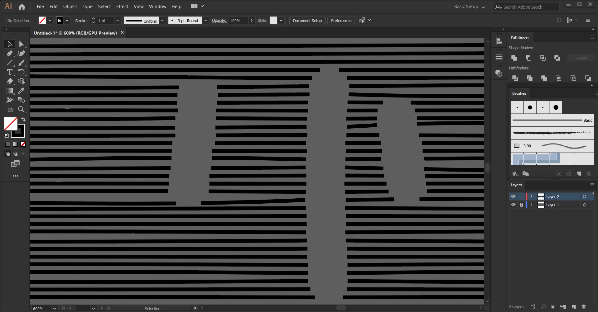 Illustrator blend tool + eraser turns straight lin... Adobe Community
