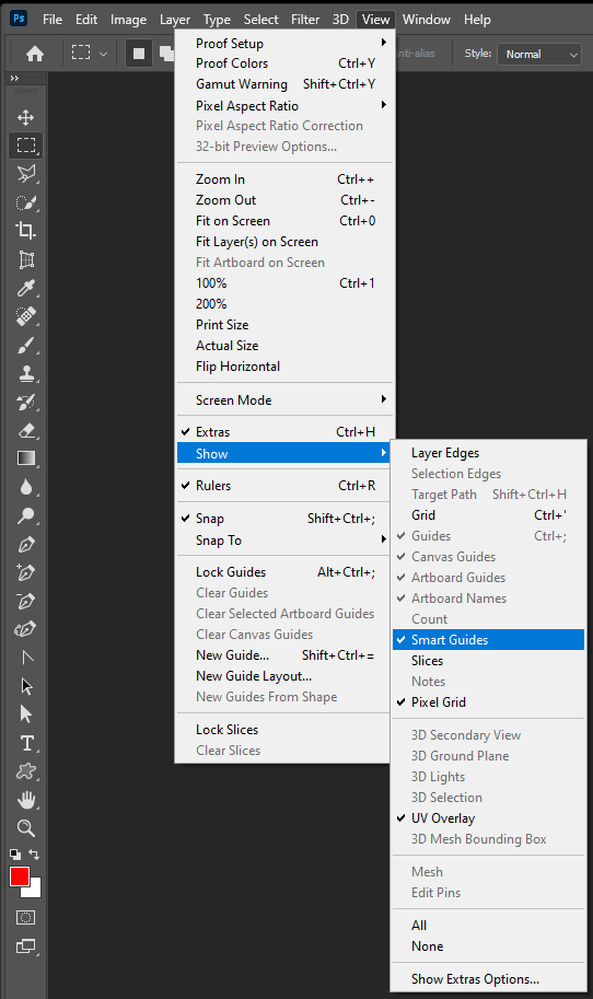 adobe photoshop move tool not working