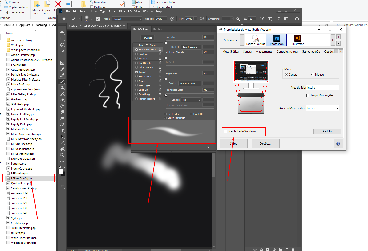 Solved No pen pressure in Windows10 Adobe