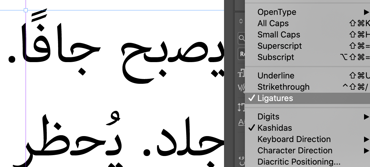 Solved Unusual Spacing Between Arabic Characters Adobe Support Community 10251171