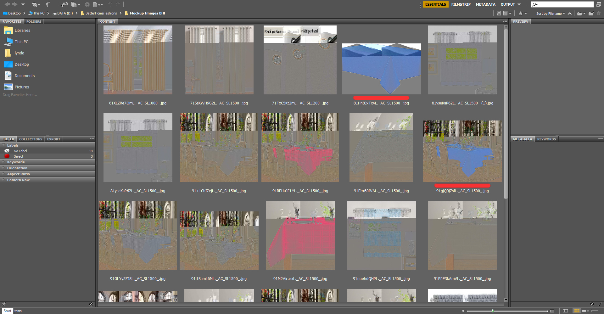 Solved Bridge not previewing thumbnails Adobe Community 11438418