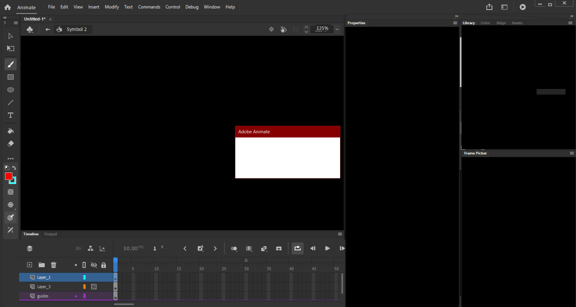 Solved Adobe Animate Black Screen and empty dailog box Adobe