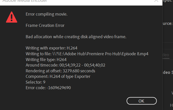 Premiere Pro Crashes While Exporting 4K Video - Adobe Community - 11488090