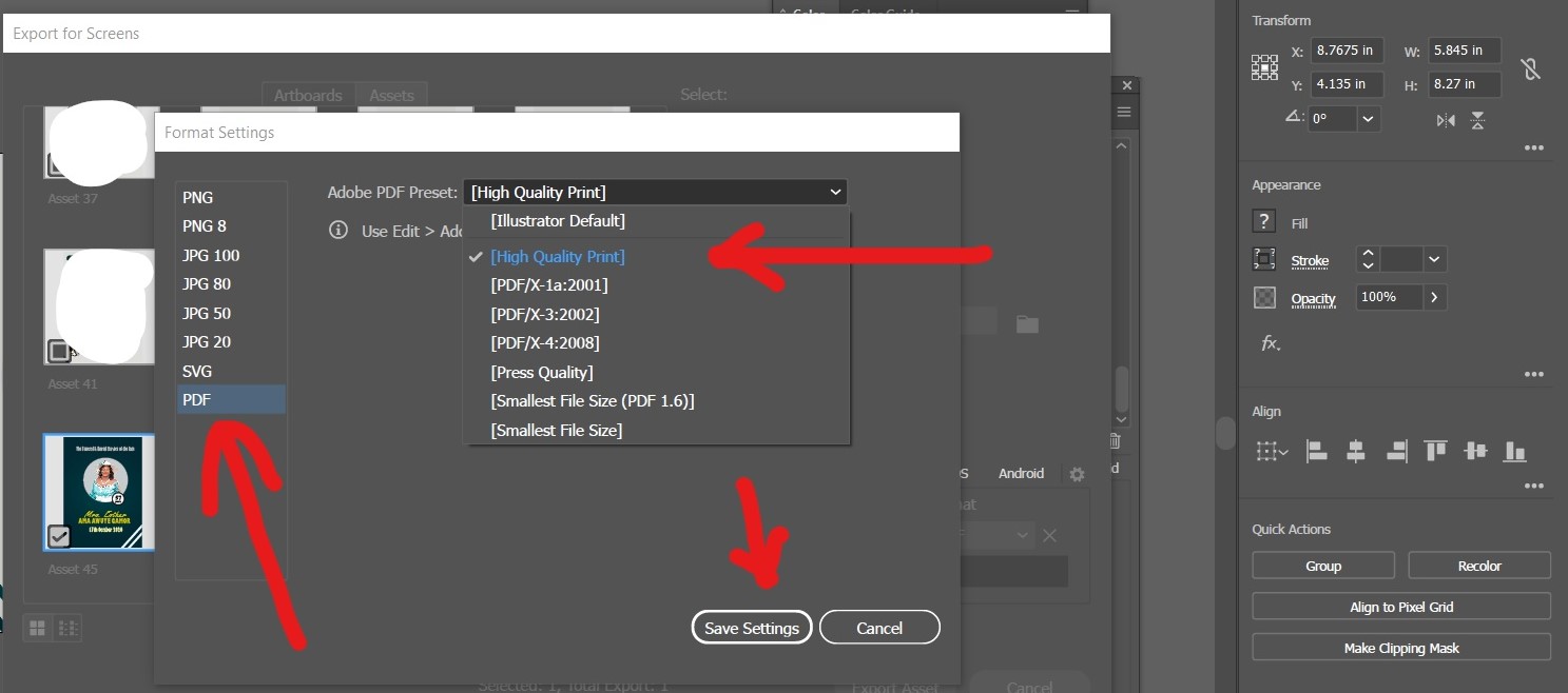 Blurry images when PDF exported - Adobe Support - 4112137