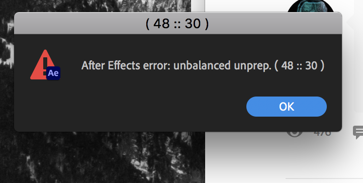 adobe after effect download error 201