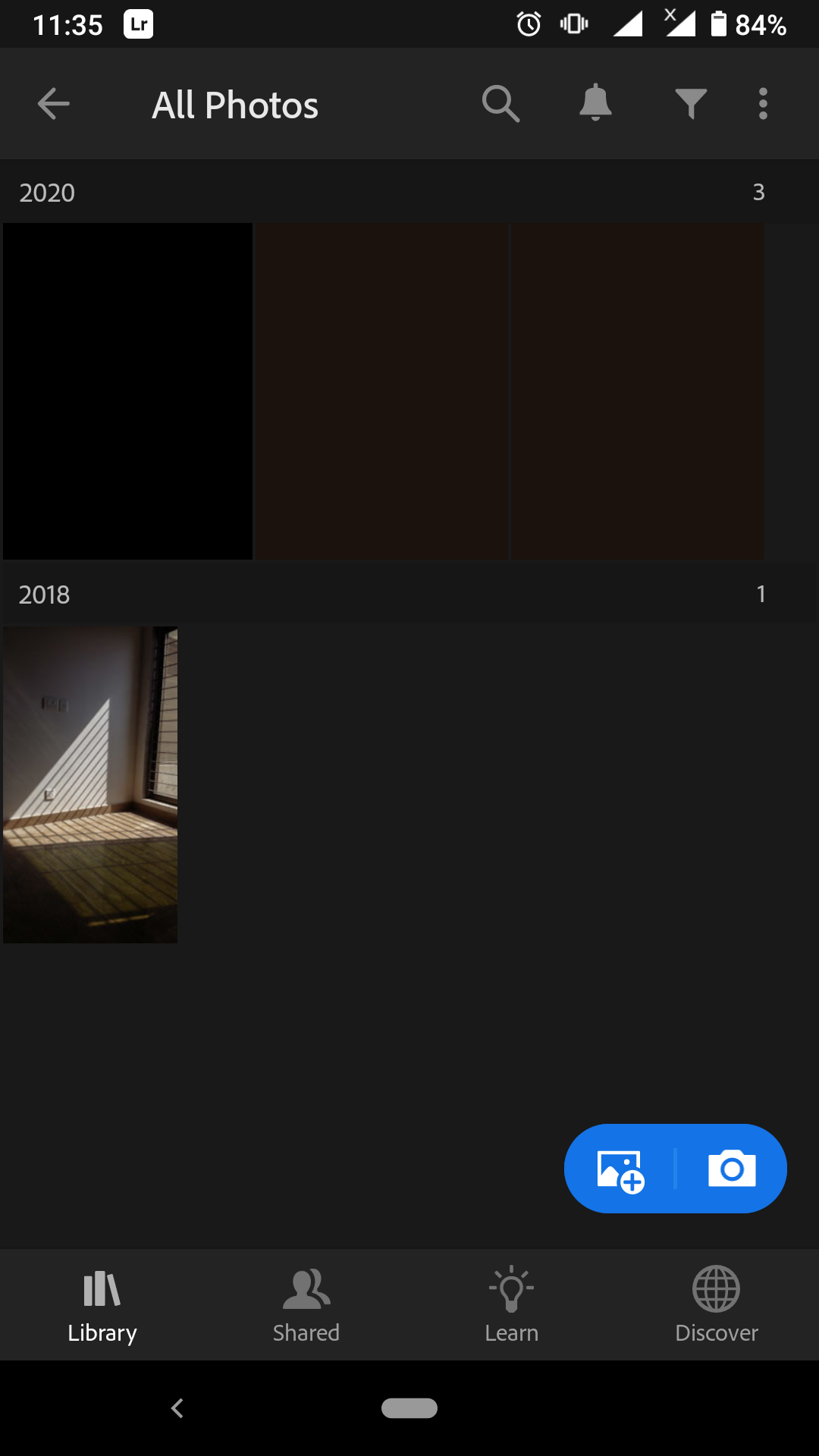 Lightroom Mobile Capturing Photos in solid Black a... Adobe Support