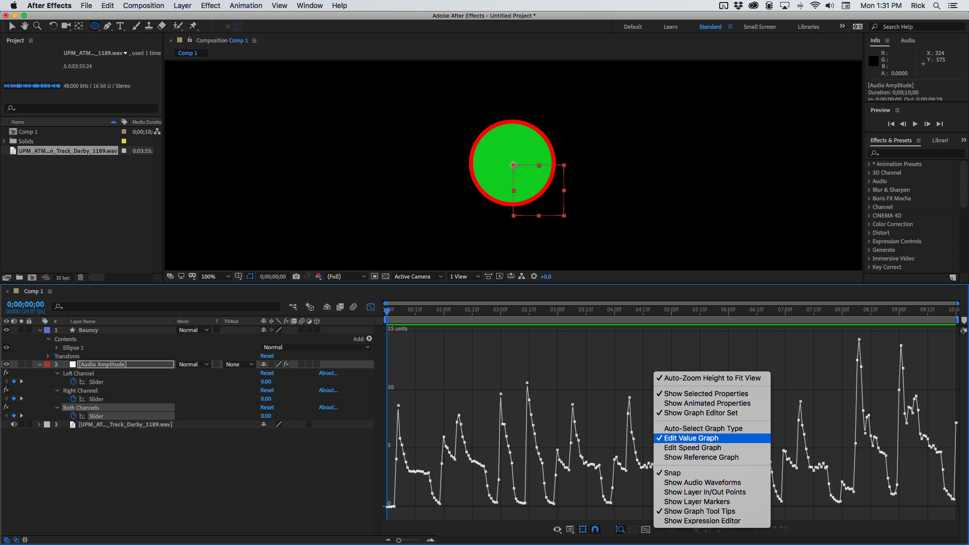Solved Is there a way to automate clean keyframe bounces Adobe
