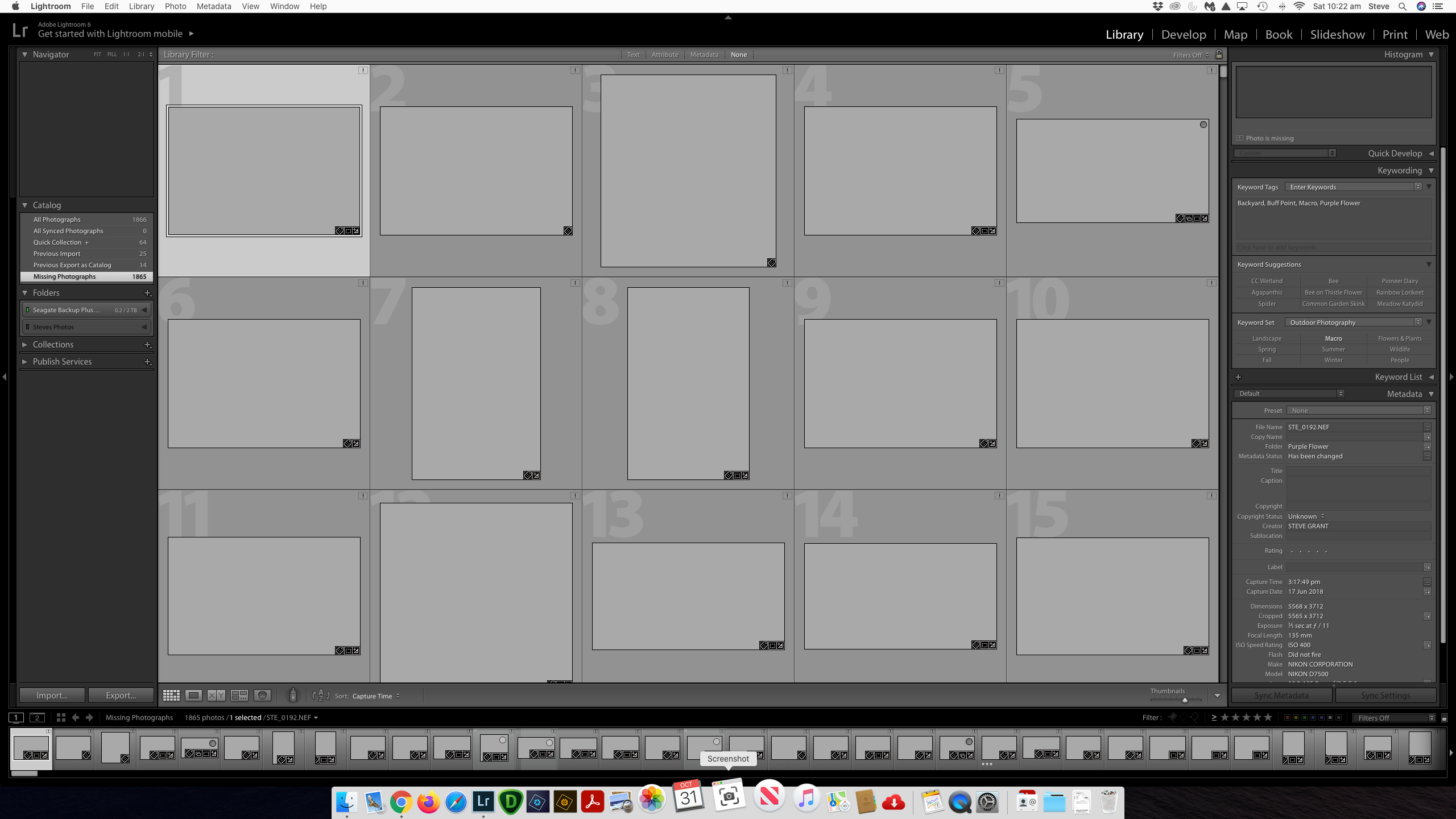 Photos are greyed out and missing in Lightroom Adobe Community 11556360