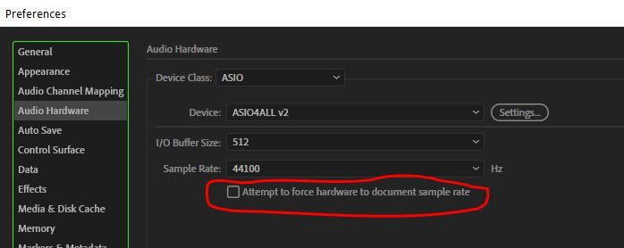 attempt to change sample rate.JPG