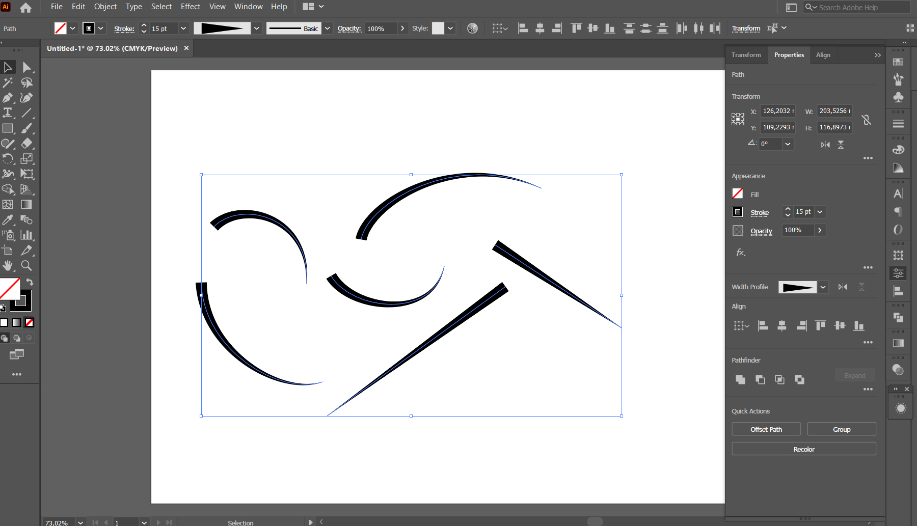 Solved: Convert multiple lines at once (width profile tool... - Adobe ...