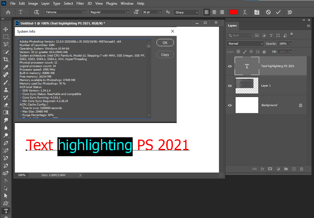 Photoshop 2021 Update Issues - Adobe Community - 11591602