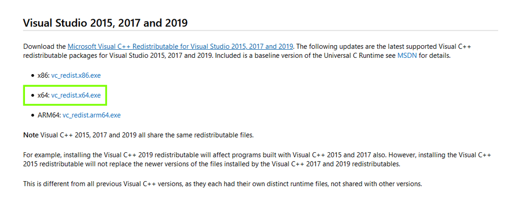 2020-11-15 15_43_10-The latest supported Visual C++ downloads.png