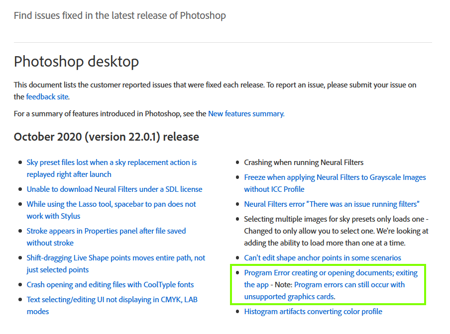 Can't Not Open Photoshop - Adobe Community - 11601270