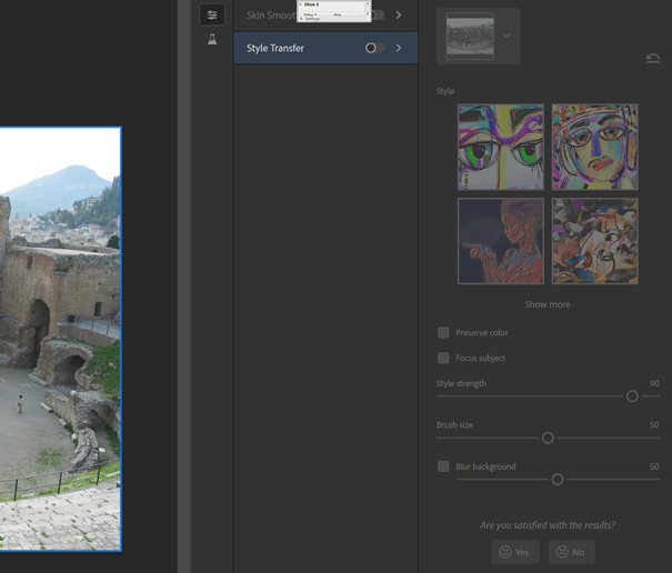 Solved Fixed 22.0 neural filter style transfer... Adobe