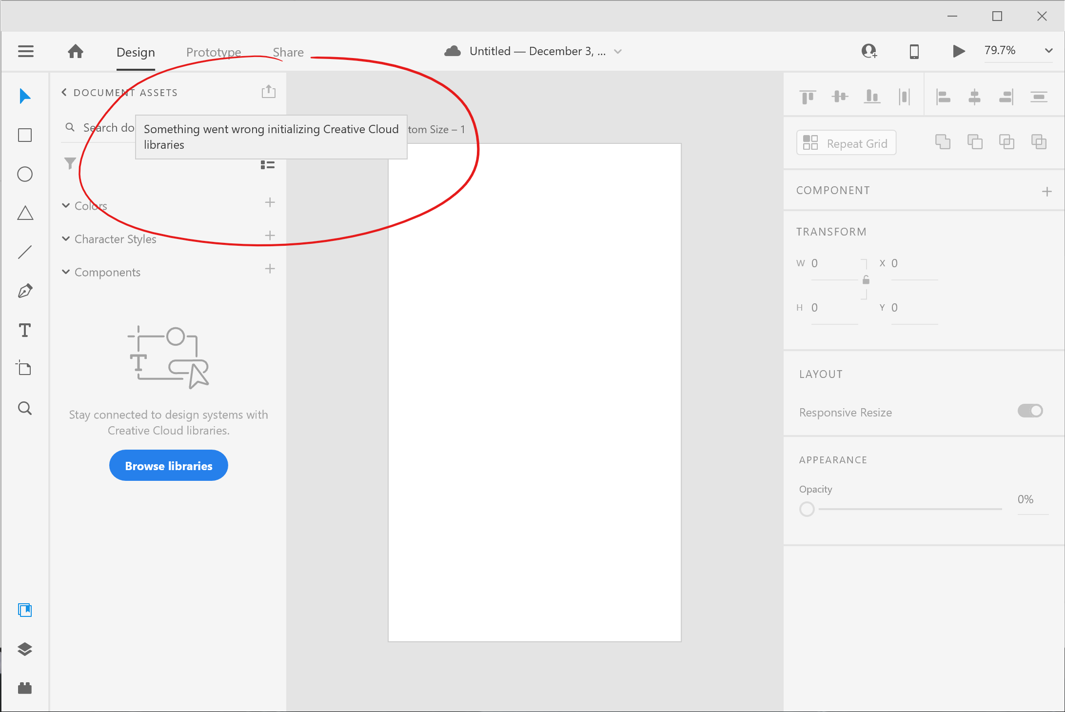 Solved Libraries not working in 35.1.12 update Adobe Support