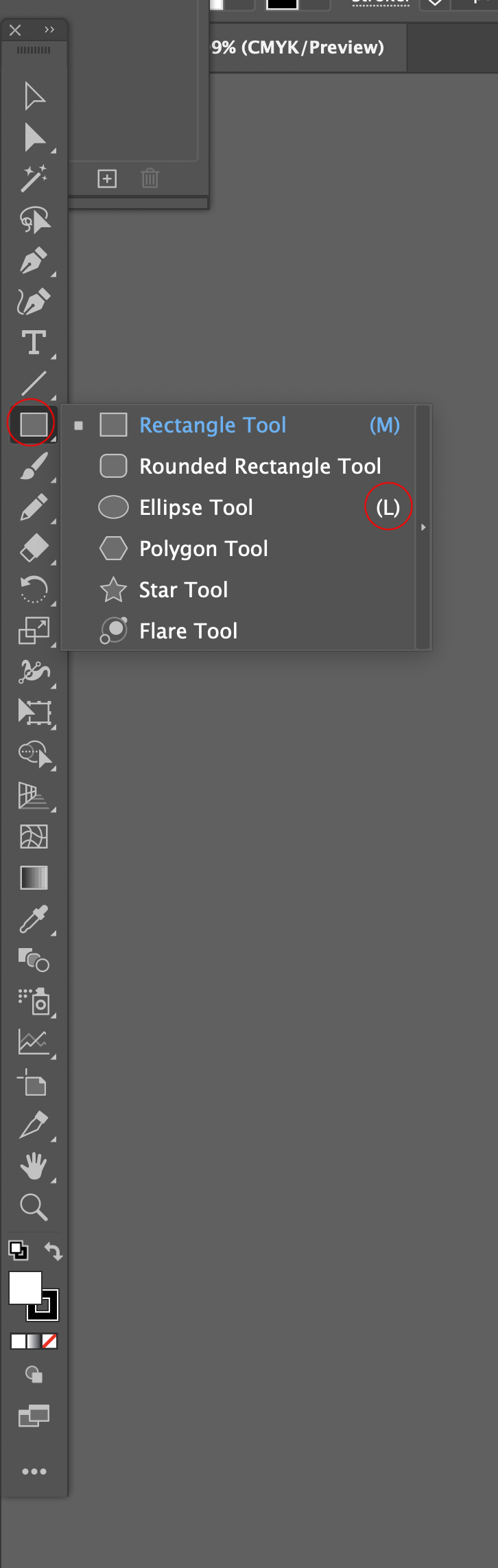 adobe illustrator tools greyed out