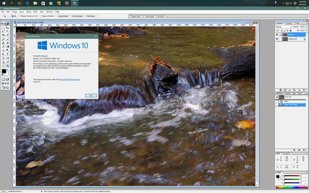 Solved Is Photoshop 7 Compatible With Windows 10 Adobe Support Community