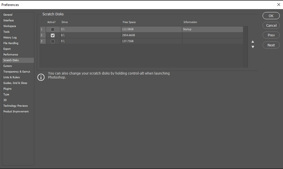 Moving Scratch Disk to External Hard Drive - Adobe Community - 11735564