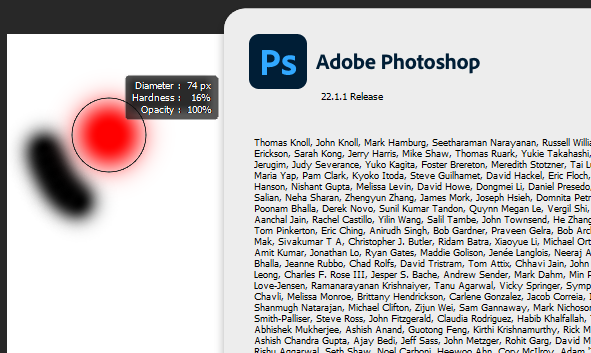 Solved: Brush Red Overlay Is Missing - Adobe Community - 9506412