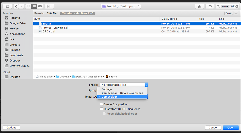 Import as a comp settings.png