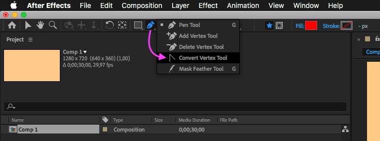 Convert Vertex Tool