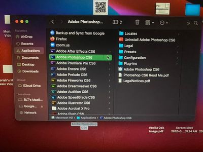 Solved Photoshop Cs6 Not Opening In Big Sur Update For Ma Adobe Support Community