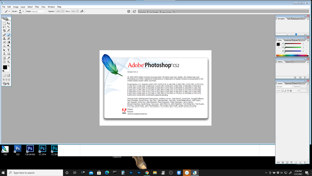 Solved: Photoshop CS2 not responding (Win10) - Adobe Support