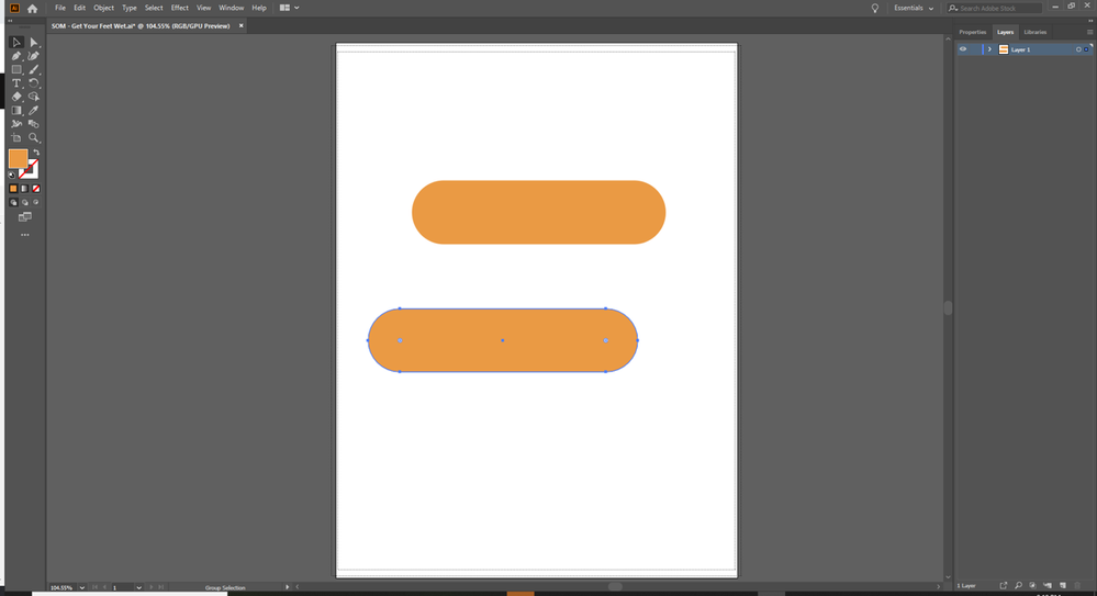 Solved Can T Resize In Illustrator Even Though Bounding B Adobe Support Community