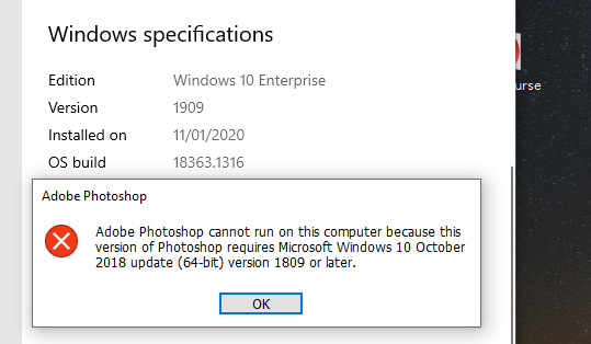 Adobe does not run on windows - Adobe Product Community