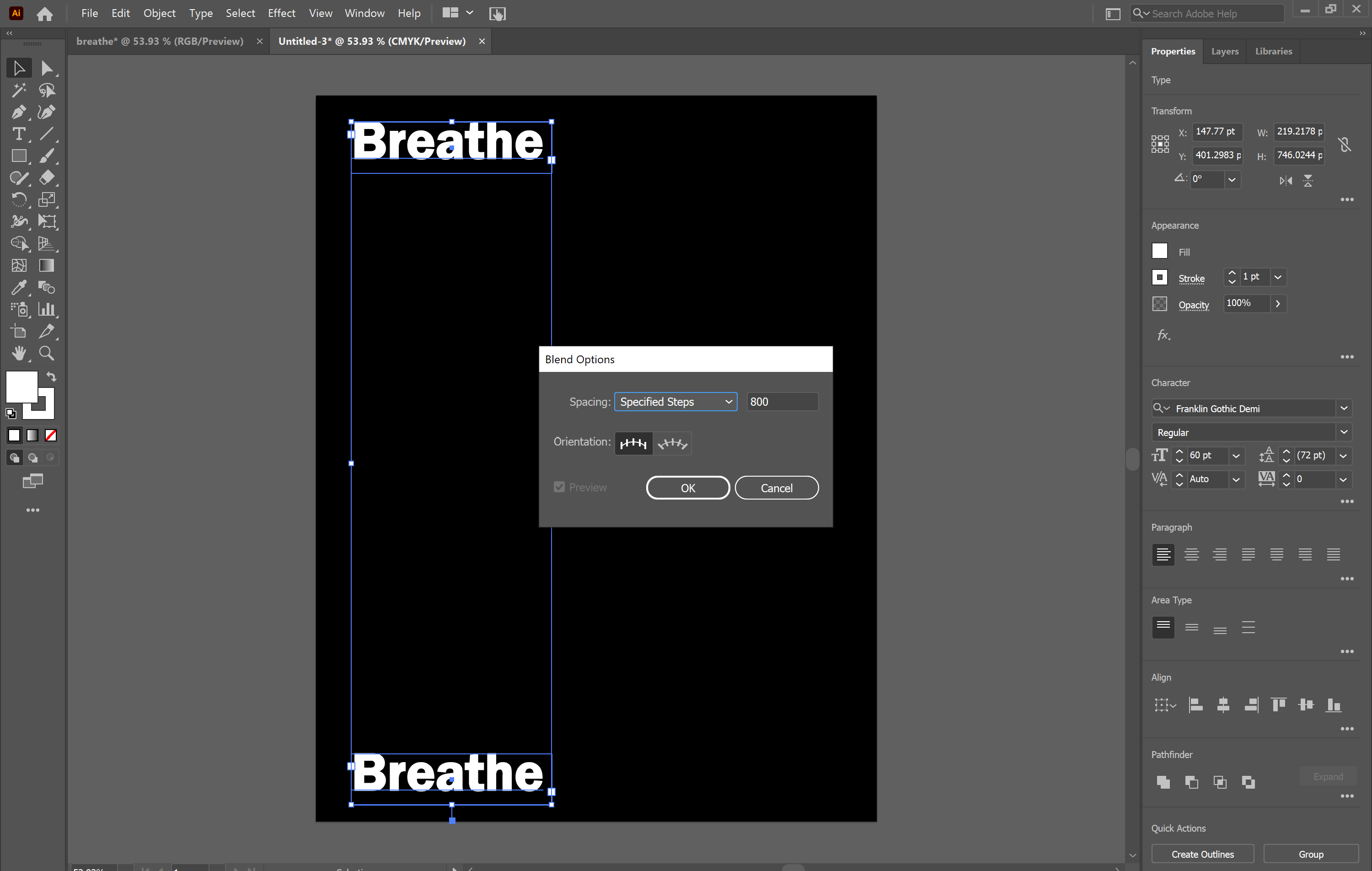 Blending tool not blending or allowing me to "make... Adobe Community