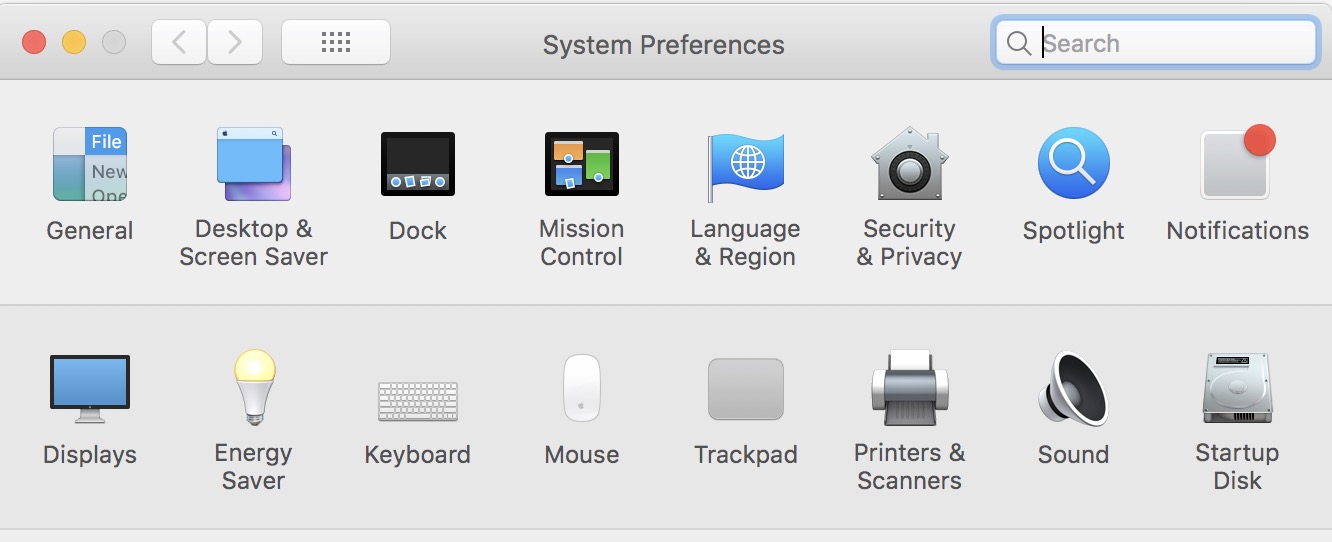 System preferences макбук. Интерфейс Spotlight. Главное меню у эпл. Отключить трекпад на макбуке.