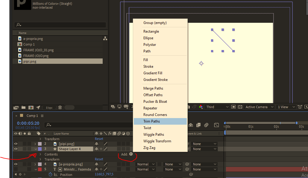 Solved: Where is "Trim Path" After Effects? - Adobe Support Community - 9396946