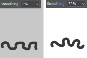 Drawing smoother lines in Photoshop CS2 - Graphic Design Stack Exchange