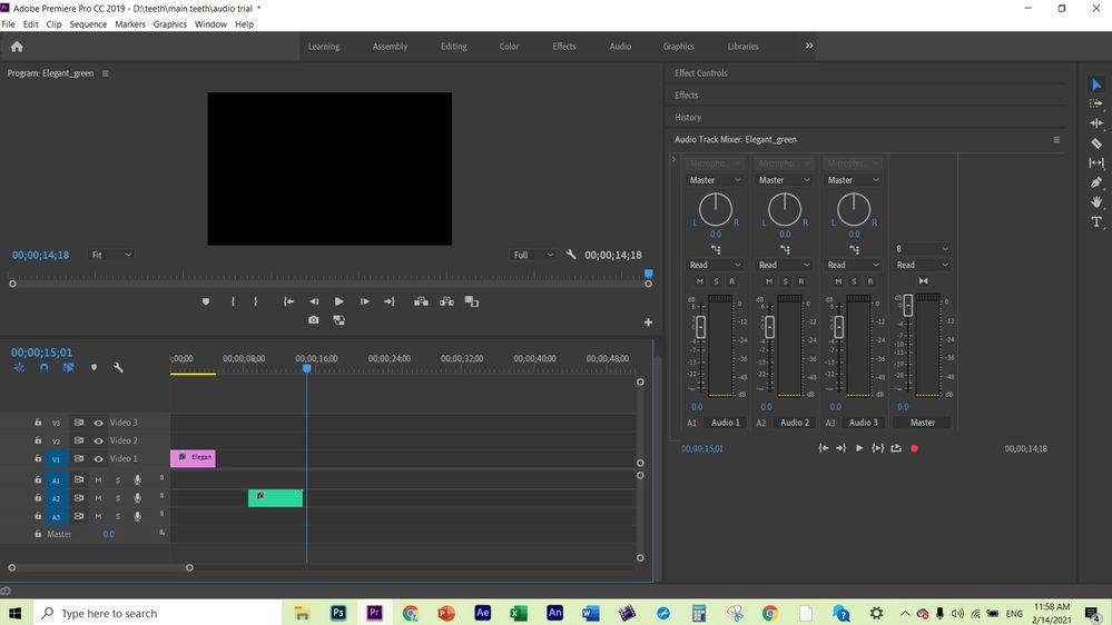adobe premiere pro  voice over  is using microphone but not recording.JPG