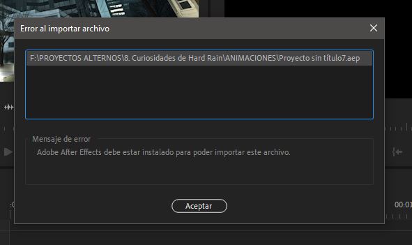 After Effects debe de estar instalado... - Adobe Community - 10610028