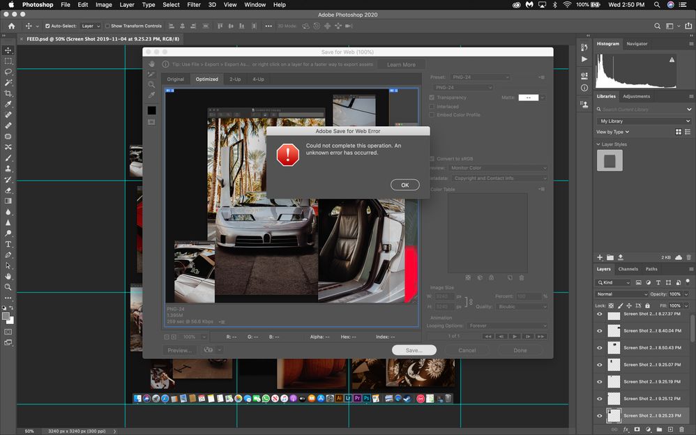 Adobe Save for Web Error.jpg