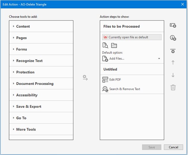 Creating a macro to remove the items from PDF - Adobe Community - 11855227