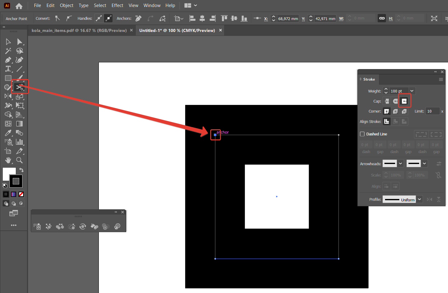 Solved: Gradient cut-off 2 points overlapping... - Adobe Community ...