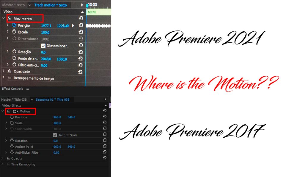 Função motion. - Adobe Product Community - 11875668