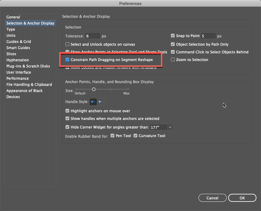 Solved: Drag a curve without changing the handle direction... - Adobe ...