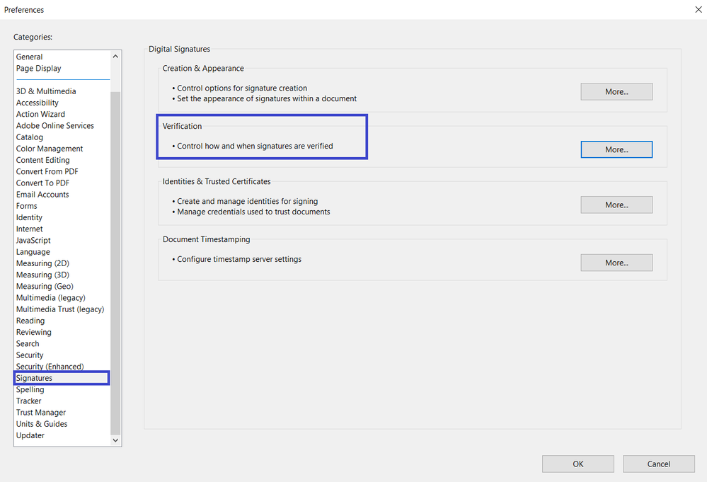 Setting Up Digital Signature Validation In Acrobat... - Adobe Community ...