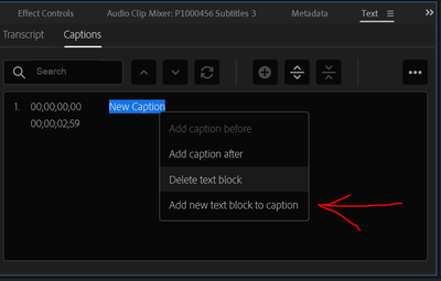 PR 2021 Captions Text Panel w Right Click Dropdown.PNG
