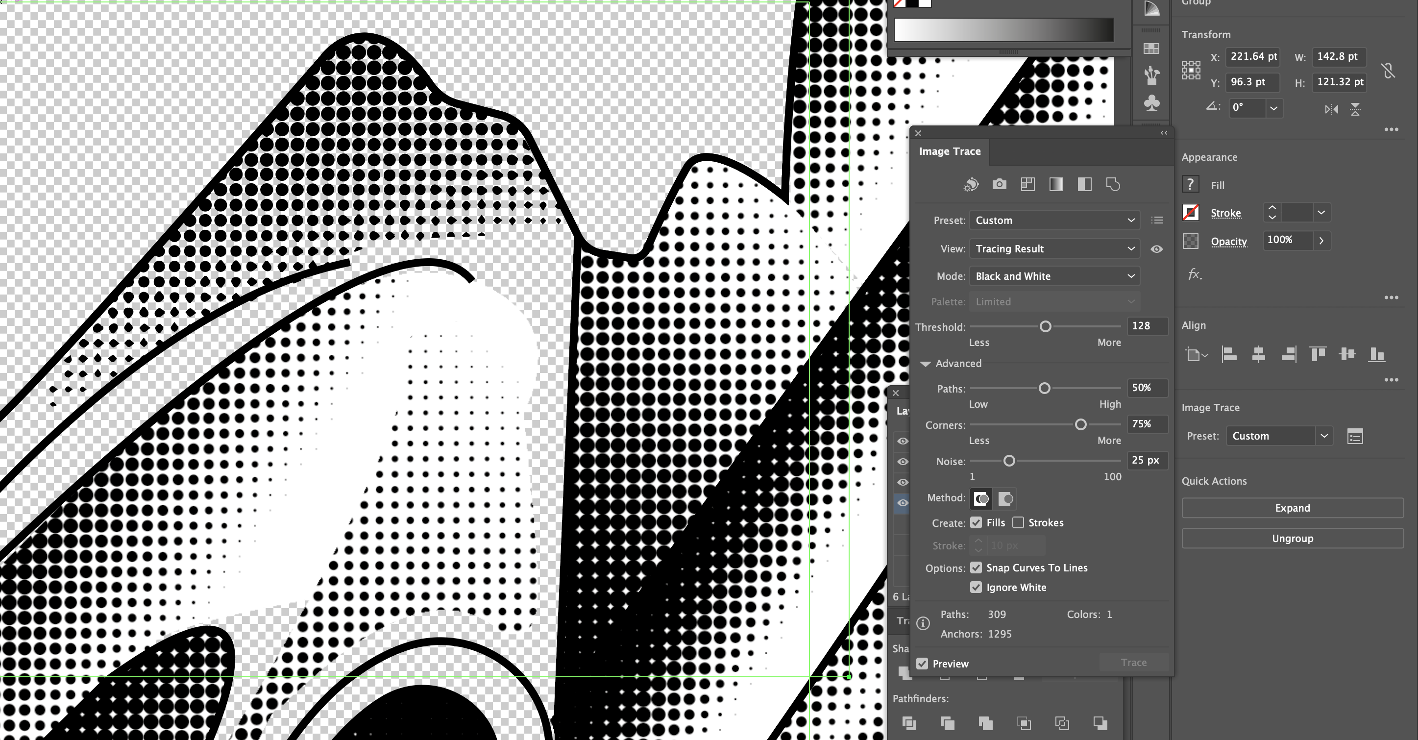 Solved: White transparency / faded dots in colour halftone - Adobe ...