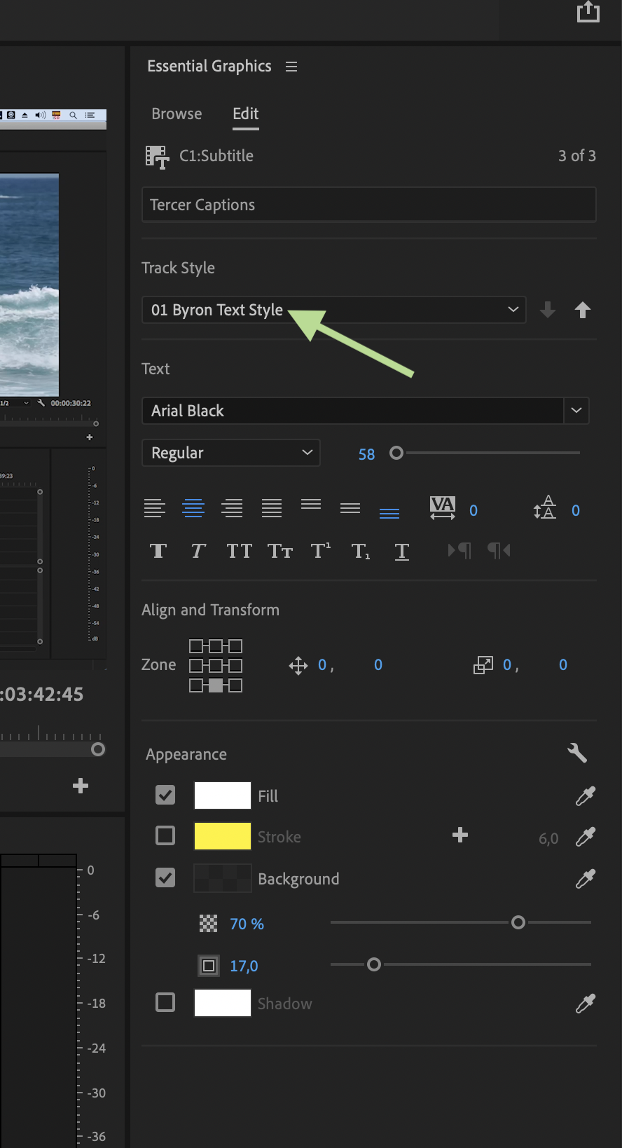 Solved: Exported Open Captions different from captions in - Adobe